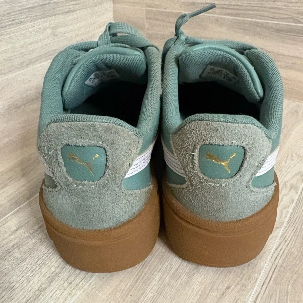 Puma Club II Era Platform Sneaker Green Moon-Lilac Frost